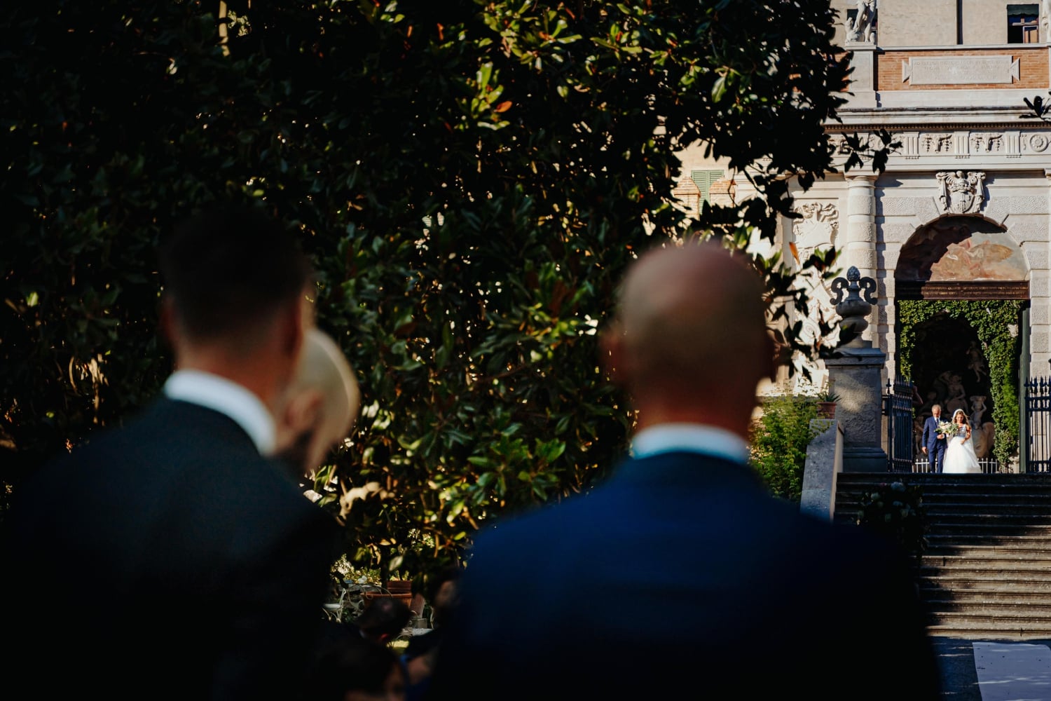 arrivo sposa ilaria e andrea fotografi matrimonio