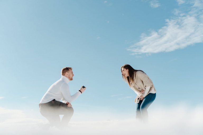foto di proposta di matrimonio ilaria e andrea