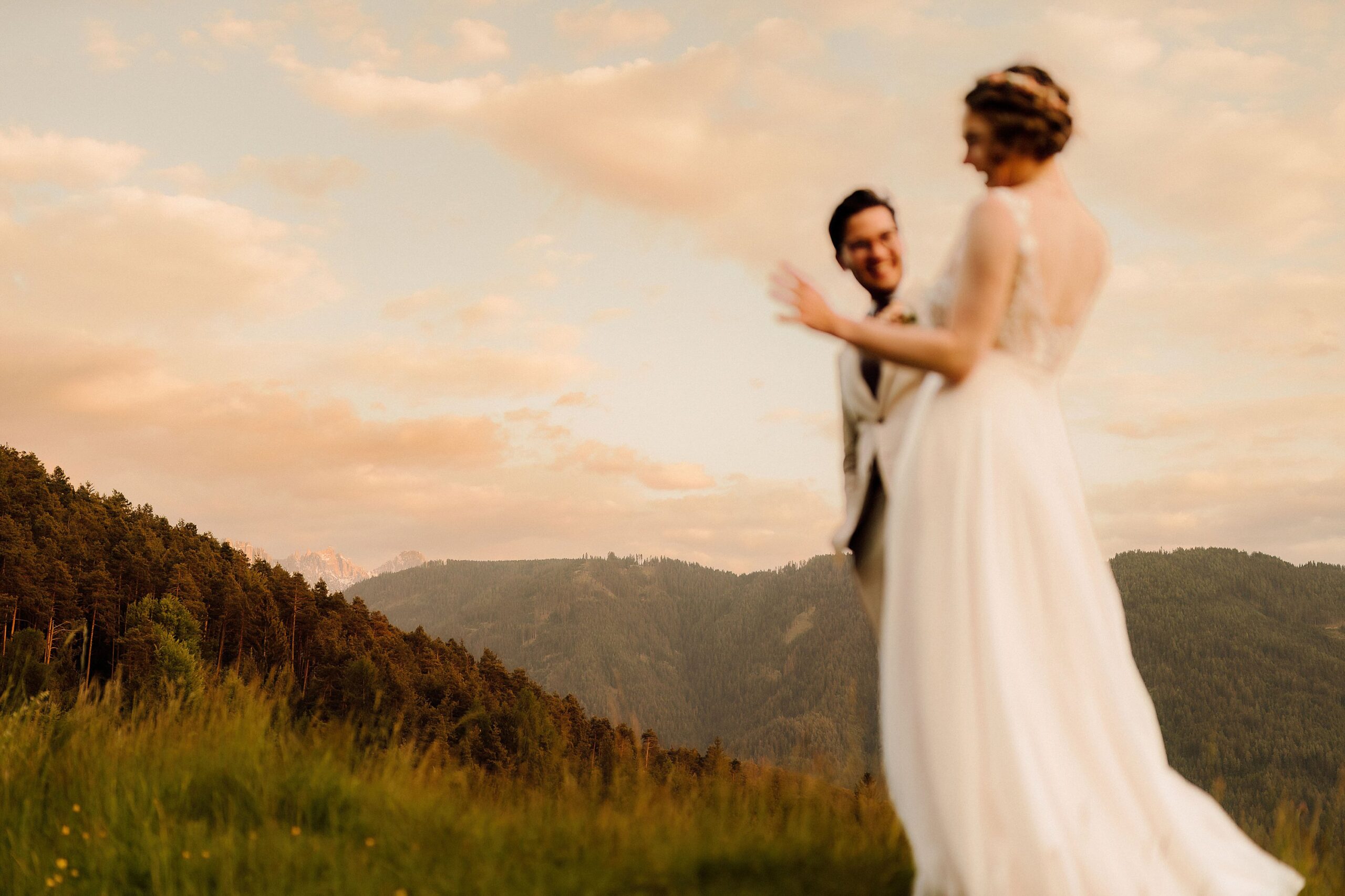 matrimonio sulle dolomiti