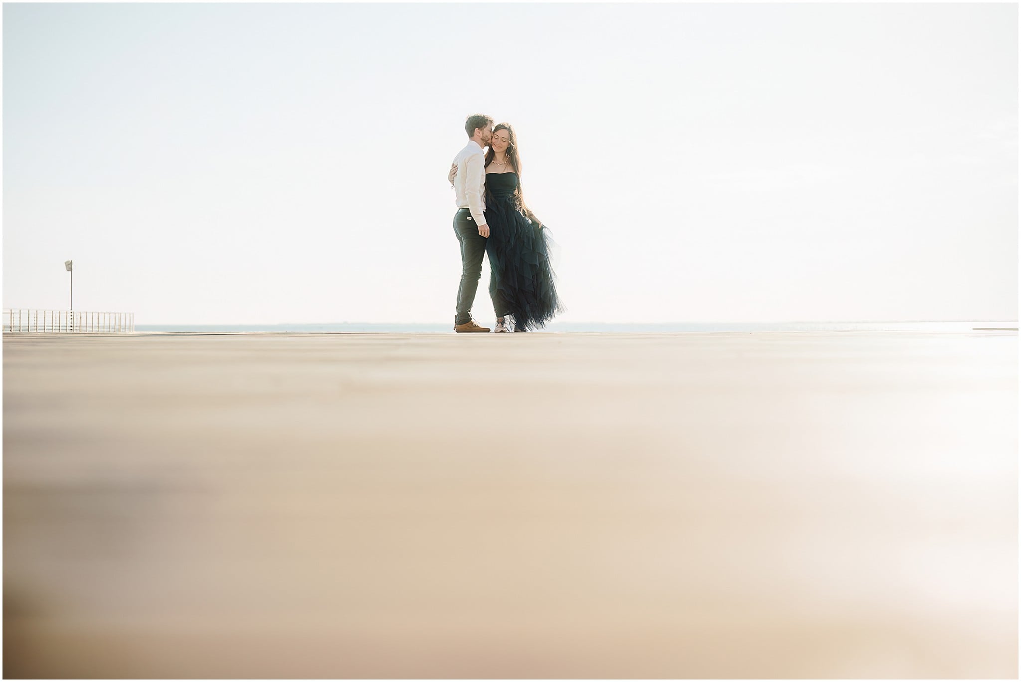 Servizio fotografico prematrimoniale elegante a Portopiccolo