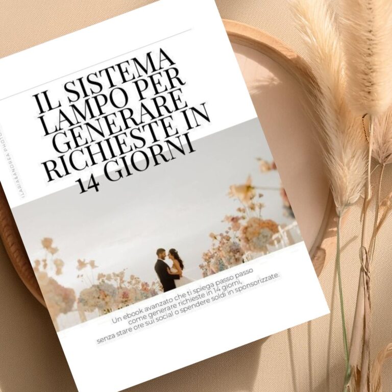 Ebook Sistema Lampo per avere più richieste in 14 giorni