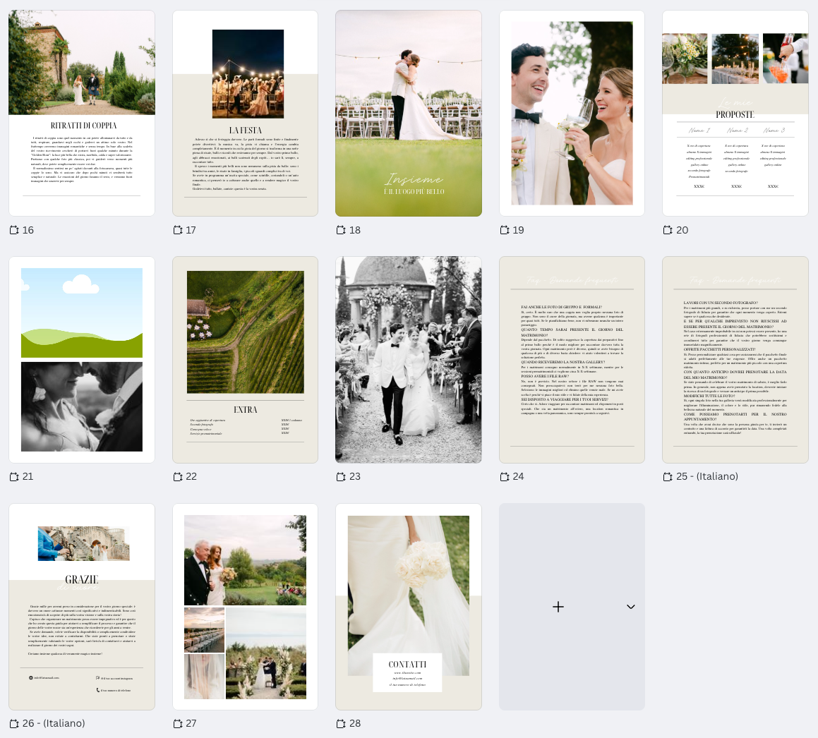 Template dei Listini prezzi MINIMAL (CON TESTI GIÀ SCRITTI) - immagine 3