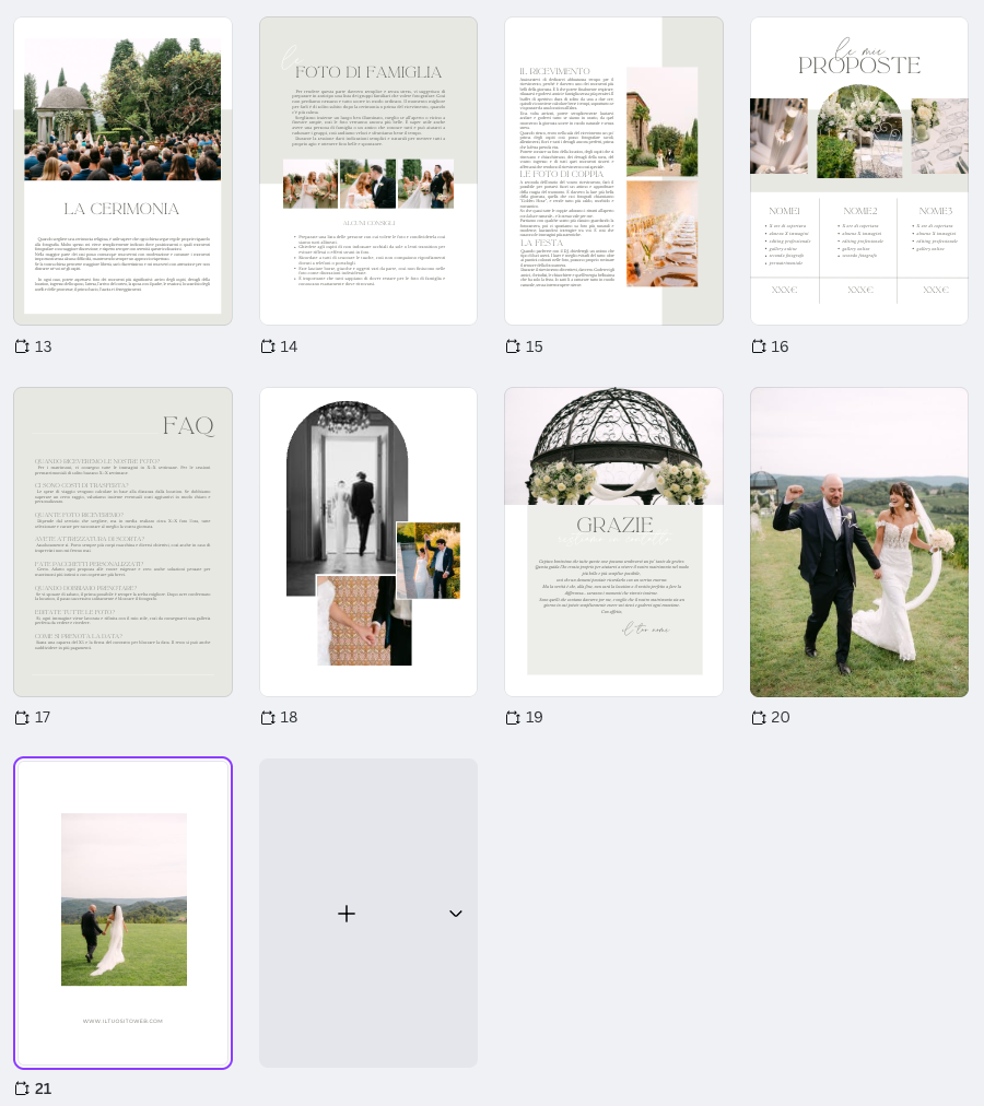 Template dei Listini prezzi ELEGANT (CON TESTI GIÀ SCRITTI) - immagine 3